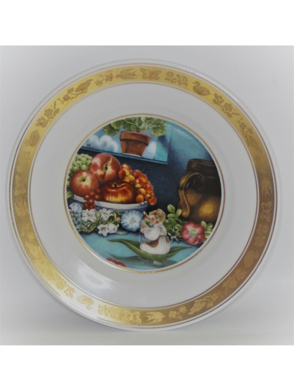 ROYAL COPENHAGEN Thumbelina Plate*1975 Signed Ellison*Hans Christian Andersen